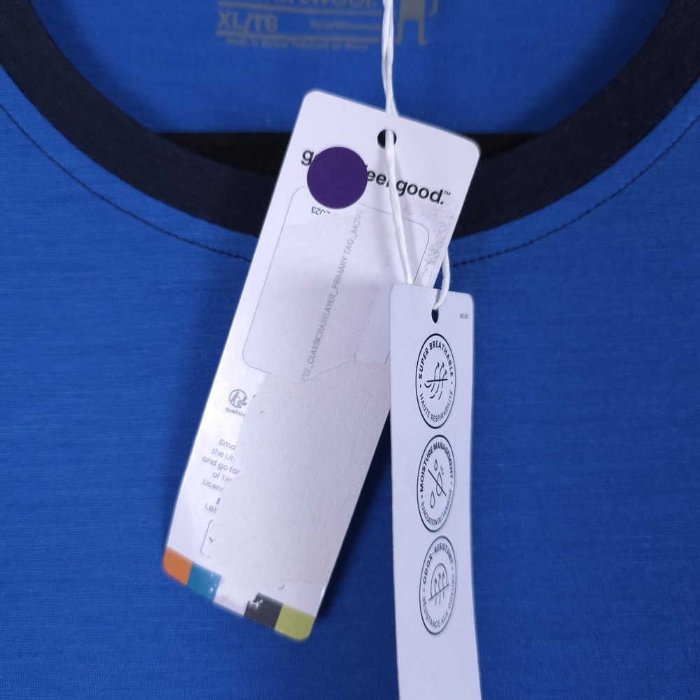 Smartwool Classic All Season Merino Base Layer Crew Mens XL Long Sleeve Blue New - Picture 5 of 13